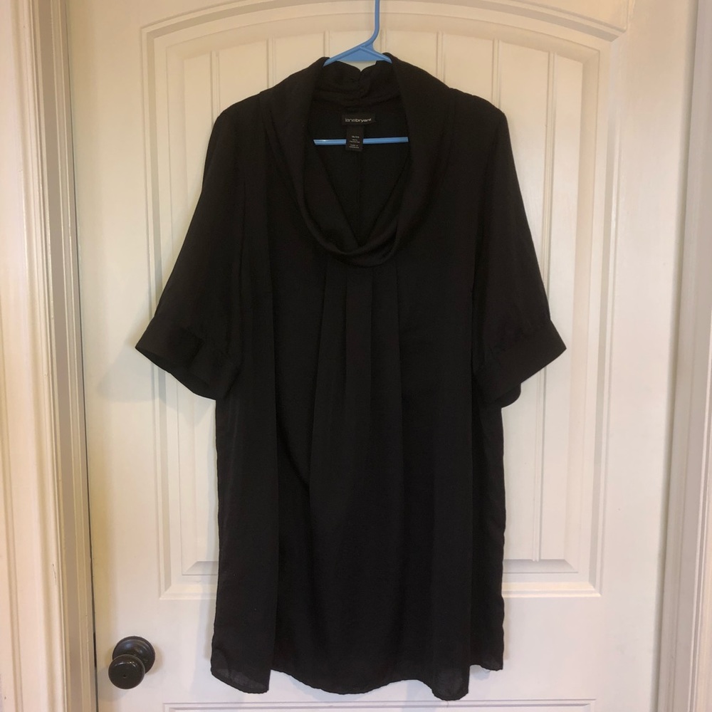 Plus size cowl neck Tunic/Dress